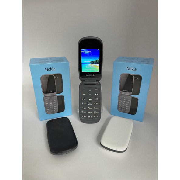 Nokıa Yeni Kapaklı 6600 flip Cep Telefonu(Siyah) - 2