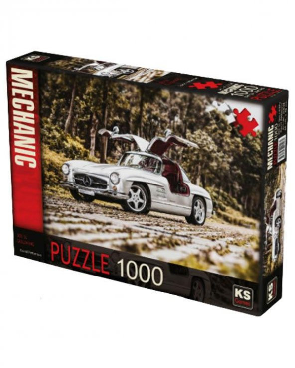 +12 Yaş 300 SL Gullwing 1000 Parça Puzzle (KS Games)