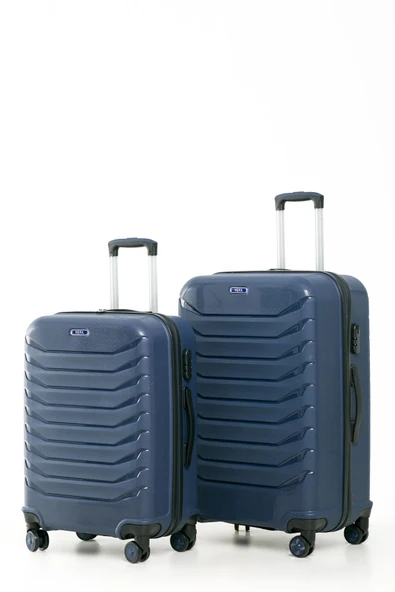 YEFA PP Polipropilen Kırılmaz Büyük & Orta Boy 2'li Valiz Seti ürün görseli