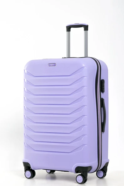 YEFA PP Polipropilen Kırılmaz Büyük & Orta Boy 2'li Valiz Seti - Resim 3