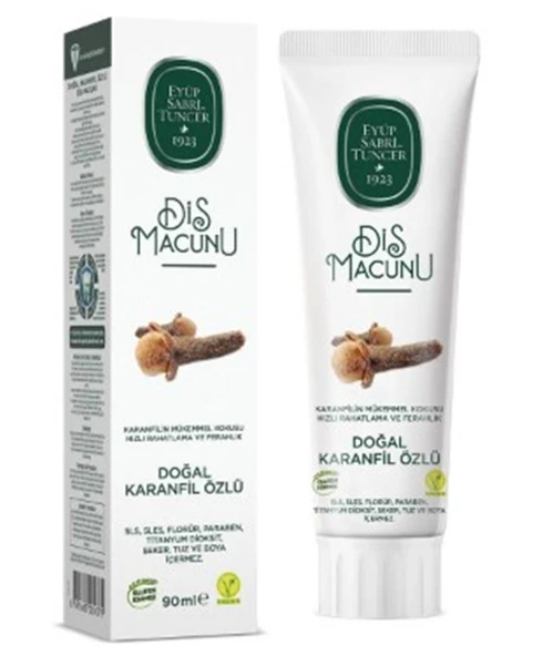 Eyüp Sabri Tuncer Doğal Karanfil Özlü Diş Macunu 90 Ml ürün görseli
