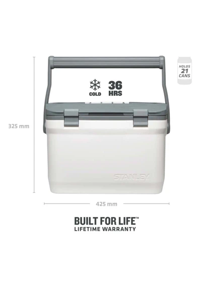 Adventure Taşınabilir Soğutucu Kamp Buzluğu 15,1 Lt Beyaz - 5