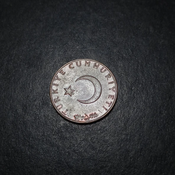 Escoines 3996368990195a62d7 1974 10KURUŞ ÇÇT+ %97 Bakır para - Resim 3