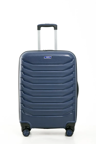 YEFA PP Polipropilen Kırılmaz Büyük & Kabin Boy 2'li Valiz Seti - Resim 8