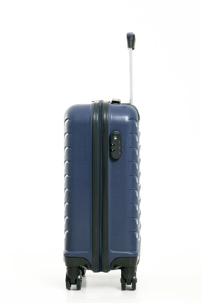 YEFA PP Polipropilen Kırılmaz Büyük & Kabin Boy 2'li Valiz Seti - Resim 6