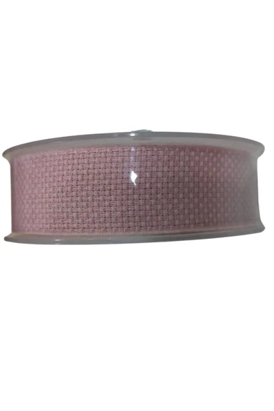 Keten Kurdele 25 mm Pudra 1 Metre - 2