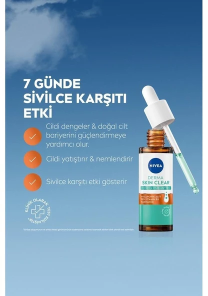 NIVEA DERMA SKİN CLEAR SİVİLCE KARŞITI SERUM 30 ML - 2