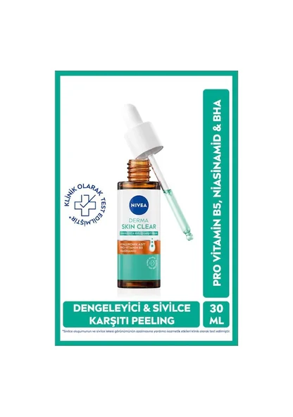 NIVEA DERMA SKİN CLEAR SİVİLCE KARŞITI SERUM 30 ML - 1