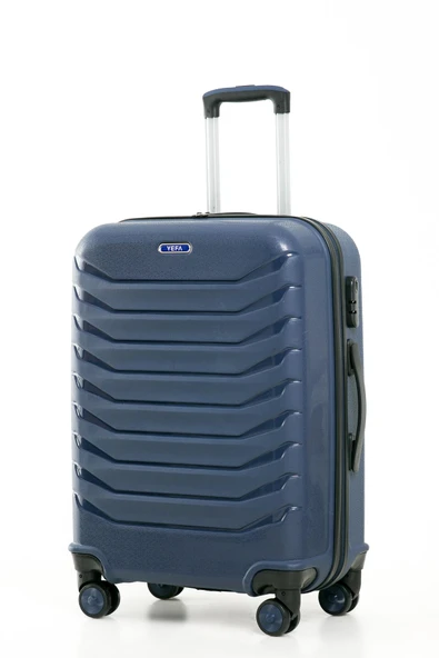 YEFA PP Polipropilen Kırılmaz Orta & Kabin Boy 2'li Valiz Seti - Resim 2