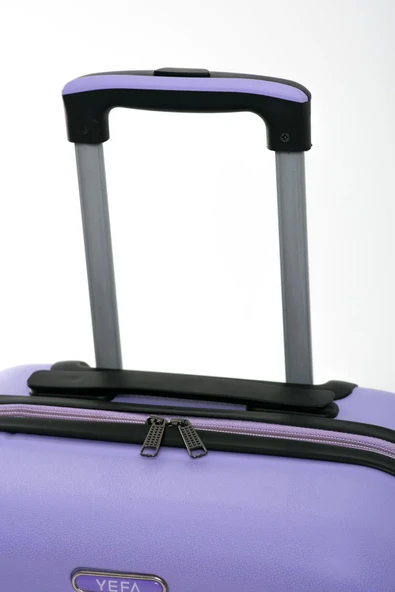 YEFA PP Polipropilen Kırılmaz Orta & Kabin Boy 2'li Valiz Seti - Resim 7