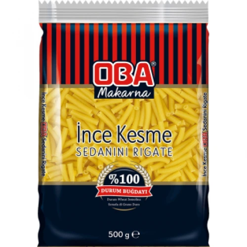 Oba İnce Kesme Makarna 500 G X 20 Adet | Toplu Çorbalık Paket - Resim 2