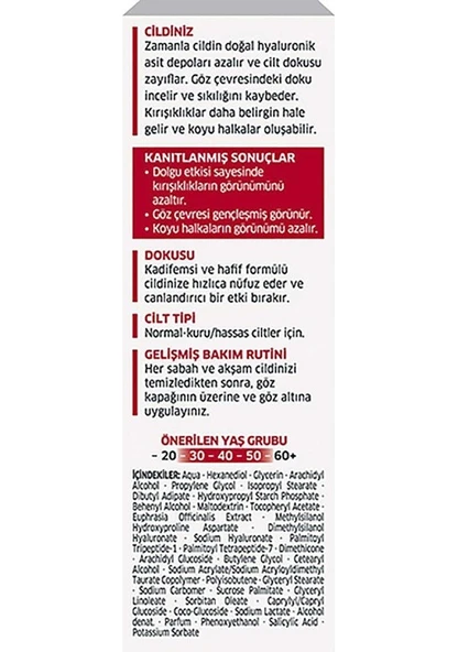 Diadermine Lift+ Super Filler Göz Kremi 15 Ml - 2