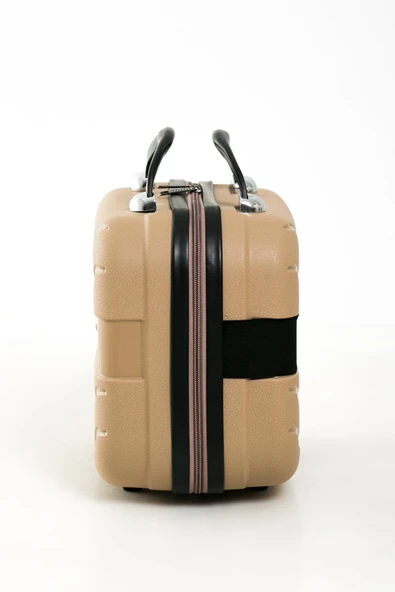 YEFA PP Polipropilen Kırılmaz Büyük & Makyaj Boy 2'li Valiz Seti - Resim 8