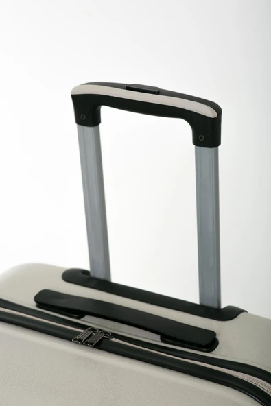 YEFA PP Polipropilen Kırılmaz Büyük & Makyaj Boy 2'li Valiz Seti - Resim 6