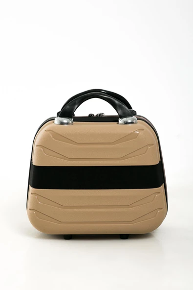 YEFA PP Polipropilen Kırılmaz Büyük & Makyaj Boy 2'li Valiz Seti - Resim 9