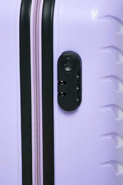 YEFA PP Polipropilen Kırılmaz Büyük & Makyaj Boy 2'li Valiz Seti - Resim 6