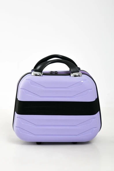 YEFA PP Polipropilen Kırılmaz Büyük & Makyaj Boy 2'li Valiz Seti - Resim 9