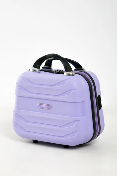 YEFA PP Polipropilen Kırılmaz Büyük & Makyaj Boy 2'li Valiz Seti - Resim 7