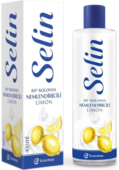 Selin Nemlendiricili Limon Kolonyası Pet Şişe 400 ml - 1