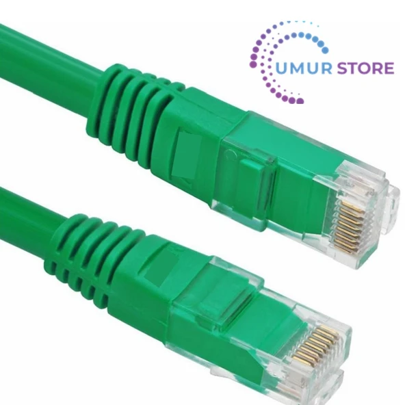 NP611B-N-5.0 Cat6 5.0mt Yeşil Utp Patch Kablo ürün görseli 1