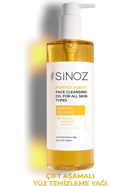 Sinoz Perfect Purify 400 ml Yüz Temizleme Yağı