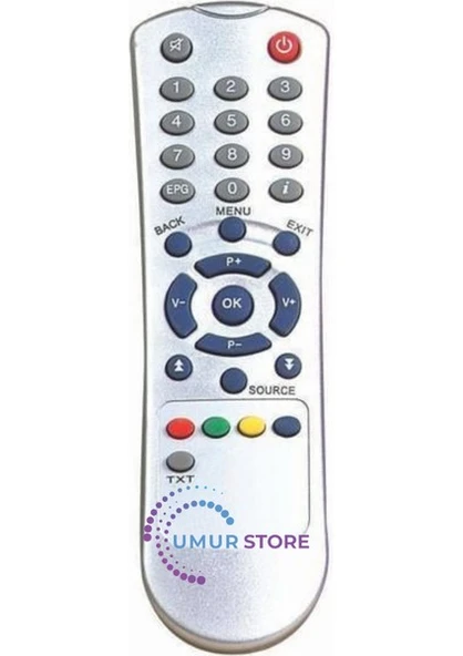 Korax 55000-17500-88000-77000 Uydu Kumandası ürün görseli 1