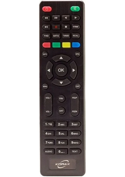 Korax  Nitro X3 Enjoy Android Akıllı Uydu Kumandası ürün görseli