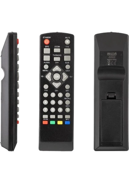 Korax Mini Sd - Hector Mini Scart  Wise Uydu Alıcı Kumandası ürün görseli