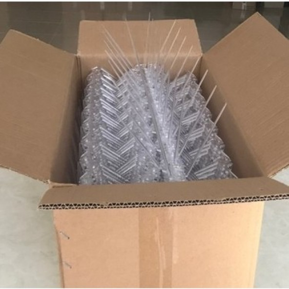 Kuş kovucu Diken Şeffaf 20 Metre Plastik Polikarbonat Kırılmaz Esnek Dayanıklı - 4