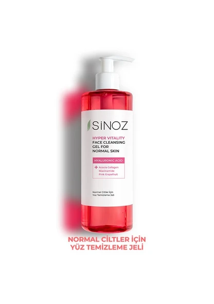 Sinoz Hyper Vitality 400 ml Yüz Temizleme Jeli - 1