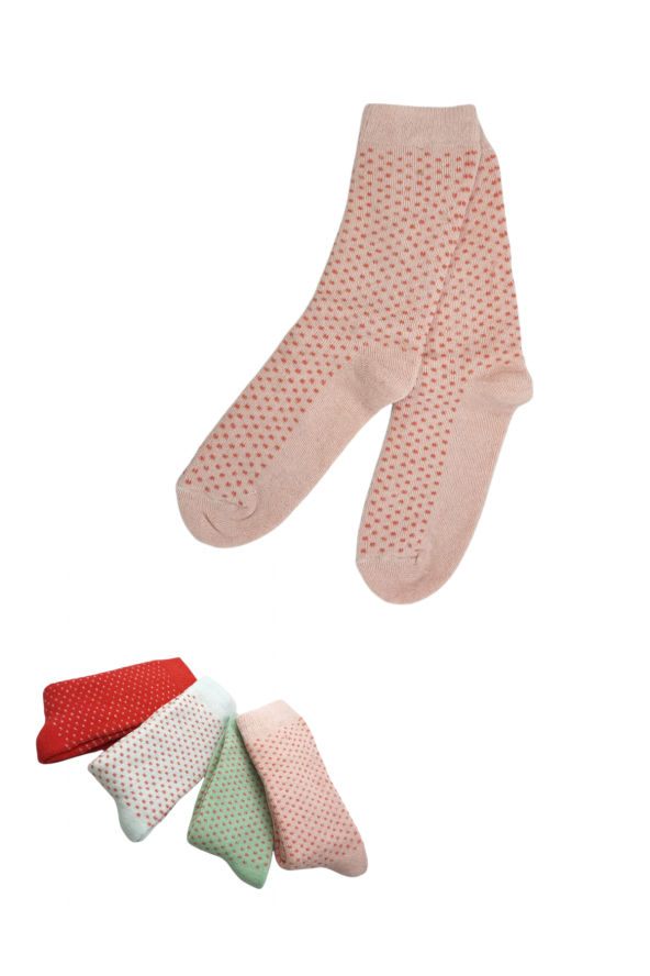 Tek Çift 36-40 Kadın Pamuklu Kışlık Havlu Çorap BT-0307