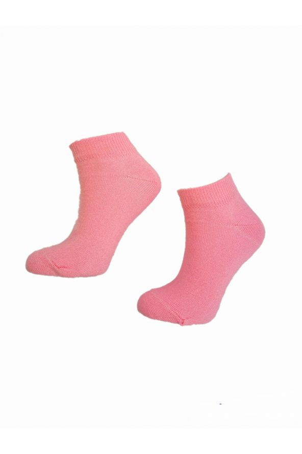 Tek Çift 36-40 Kadın Pamuklu Kışlık  Akrilik Yün Patik Çorap BT-0310