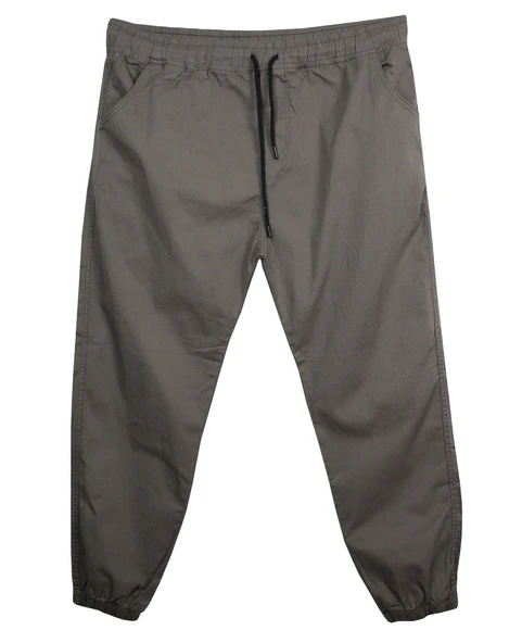 Erkek 118 -156 Kilo Arası İçin Uygun Lastikli Paça Bağcıklı Battal Boy Gabardin Pantolon Toprak