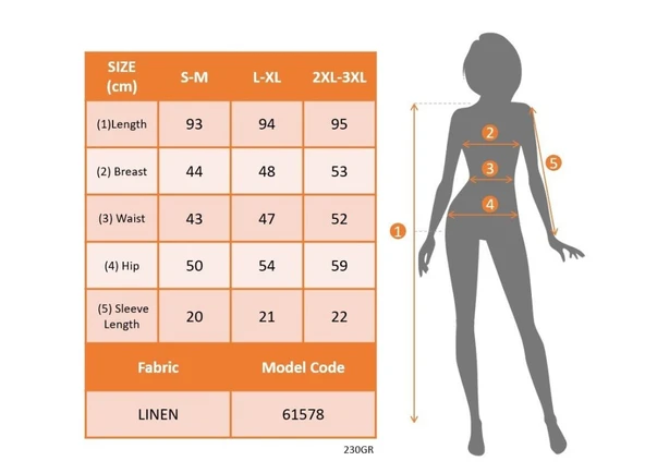 Lucky Life Kadın Kısa Kollu Yakası Açık Fermuarlı Cep Detaylı Ithal Keten Elbise - Resim 5