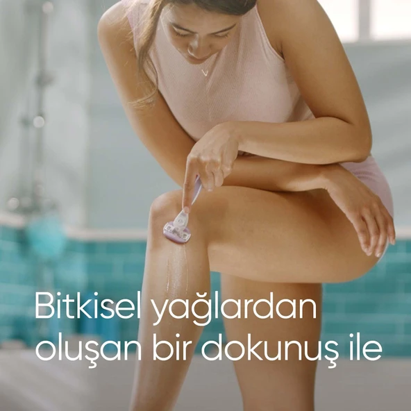 Gillette Venus Comfortglide Breeze 2 Başlıklı Kadın Tıraş Bıçağı - 3