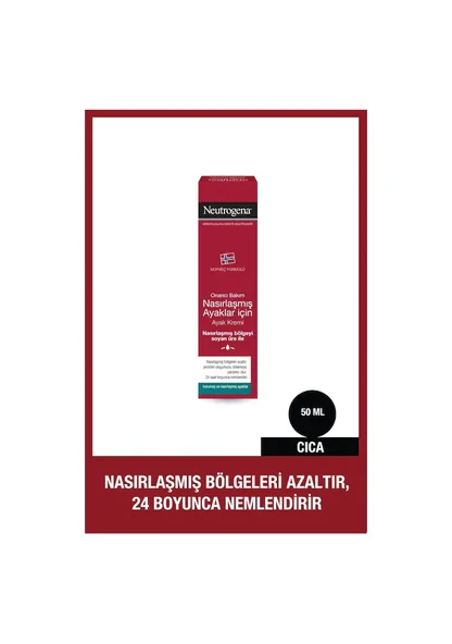 Neutrogena Norveç Formülü Nasırlaşmış Ayaklar İçin Ayak Kremi 50 ml