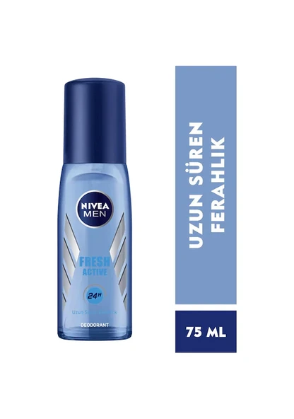 Nivea Men Fresh Active 75 ml Erkek Deodorant - 1