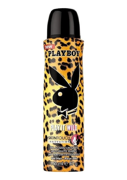 Playboy Play It Wild Kadın Deodorant Sprey 150 ml - 1