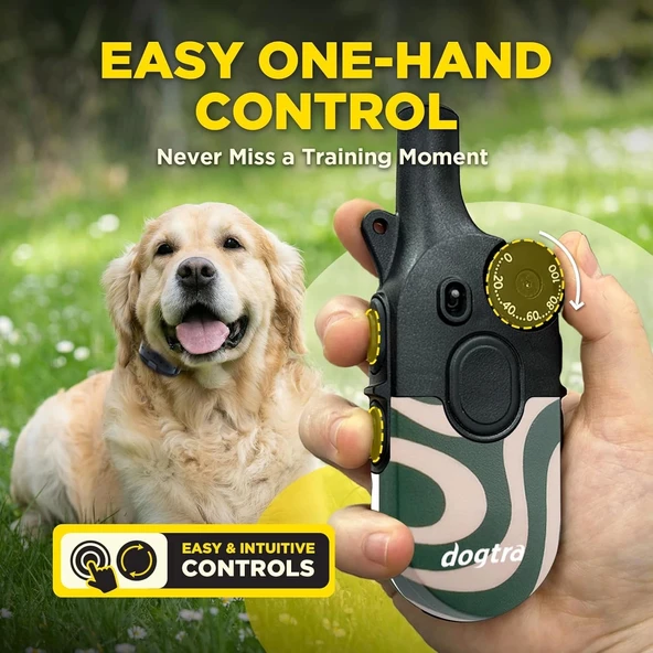 Dogtra 200iQ Uzaktan Eğitim E-Tasması 4,5+ Kg Köpekler - Cafe Swirl - 3