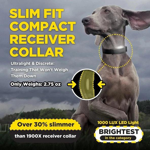 Dogtra ARC-X E-Collar Eğitimi Tasması - 3/4 Mil, 7,5+ Kg Köpekler - 2