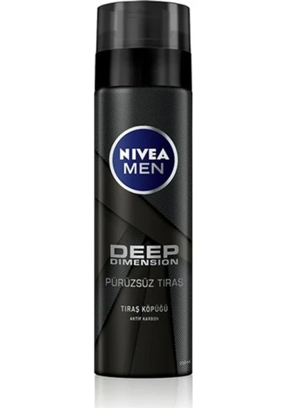 Nivea Men Deep Dimension 200 ml Tıraş Köpüğü - 1