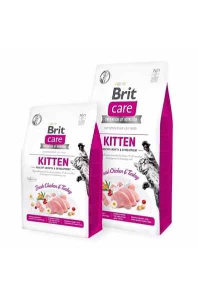 Care Kitten Tahılsız Taze Tavuk Etli Yavru Kedi Maması 2 Kg ürün görseli