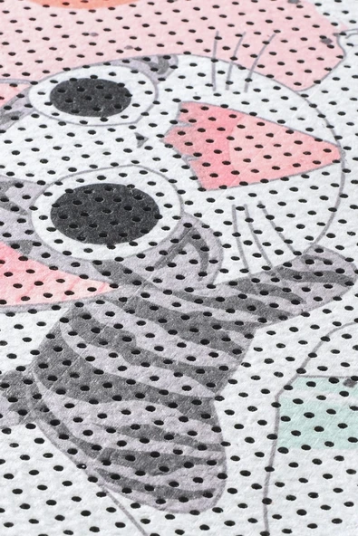 MatGo Pati Kedi Kumu Matı Çift Katlı Sıvı Geçirmez Kaymaz Elekli Yıkanabilir Kedi Tuvaleti Paspası 40x60cm - Resim 5