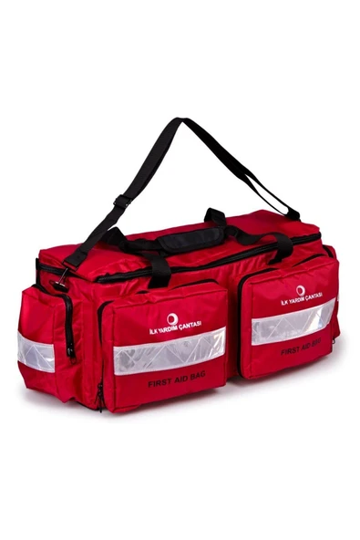 MEDİKALTEC MEDİKALTEC Comfort Plus İlk Yardım Çantası 2 Çepli Büyük Boy Kırmızı - Resim 2