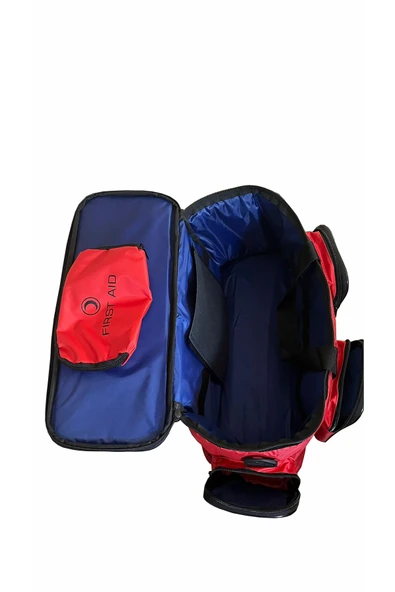 MEDİKALTEC MEDİKALTEC Comfort Plus İlk Yardım Çantası 2 Çepli Büyük Boy Kırmızı - Resim 3