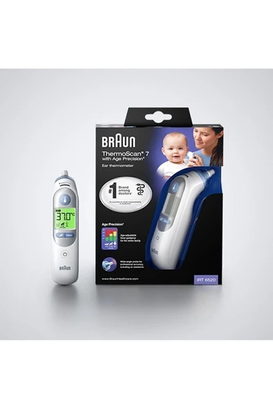 BRAUN BRAUN Kulaktan Irt 6520 Thermoscan Ateş Ölçer görseldeki renk - 3