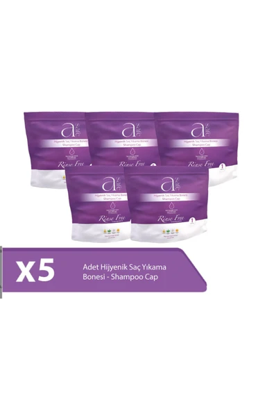 ASAFE ASAFE A Safe Hijyenik Saç Yıkama Bonesi X 5'li Gönderim