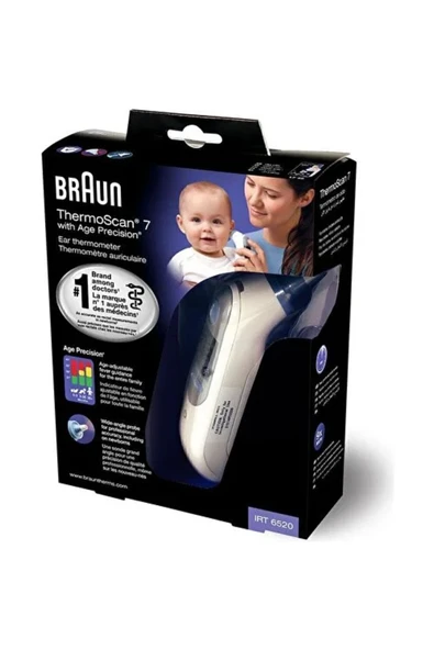 BRAUN BRAUN Kulaktan Irt 6520 Thermoscan Ateş Ölçer görseldeki renk - 2