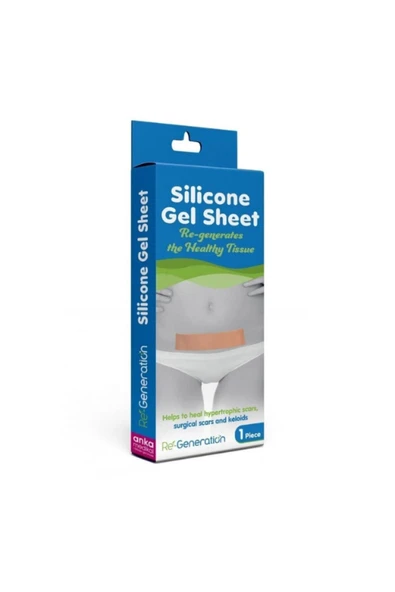 RE-GENERATION Silikon Sheet - Silikon Jel Tabaka -doğum Sonrası Izleri Giderir - Ameliyat Izleri 15x4,0x0,1 Cm