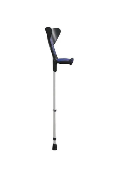 HERDEGEN HERDEGEN 200913 Silikon Tutamaçlı Kanedyen / Koltuk Değneği Ortopedik Yürüme Desteği Mavi 1 Adet - 3
